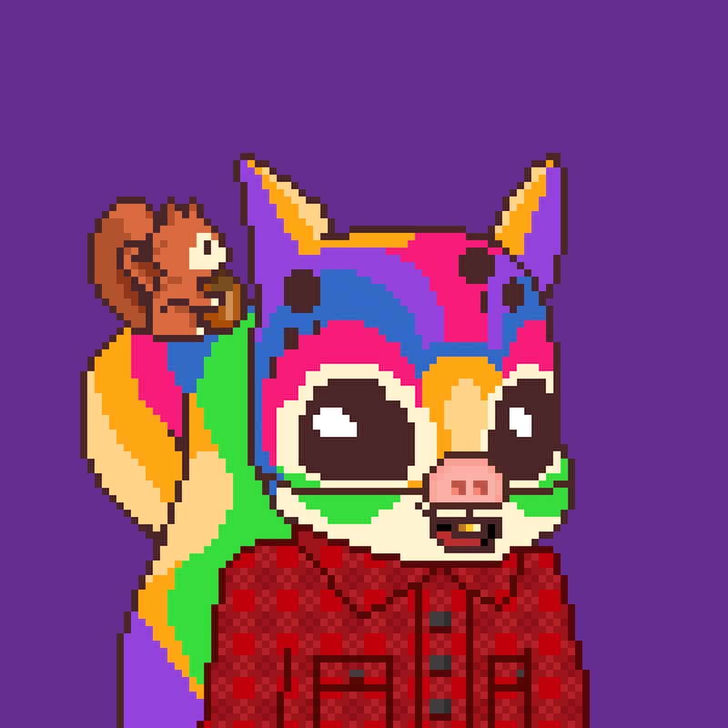 Pixel Squirrels #393